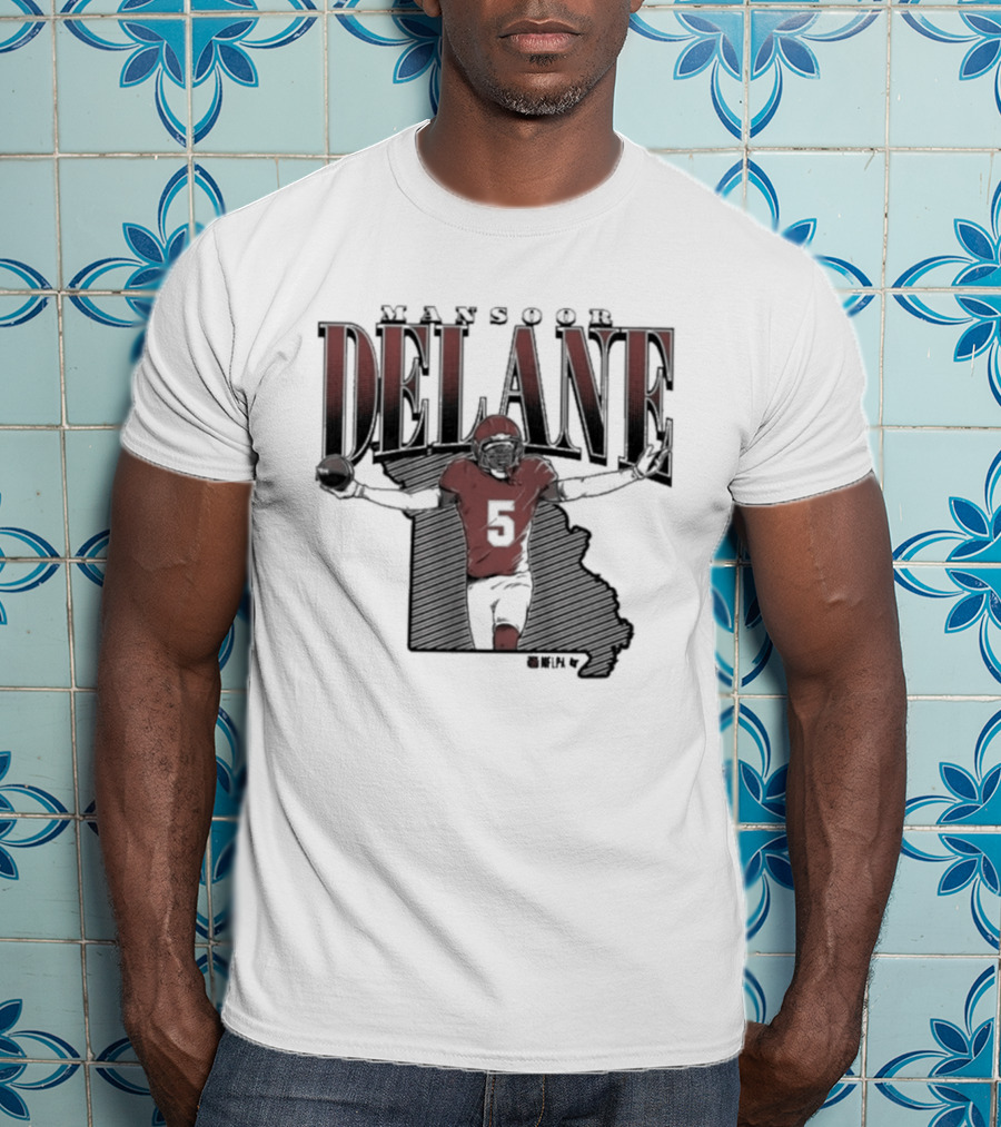 Mansoor Delane 5 Kansas City Chiefs Star Remix T-Shirt