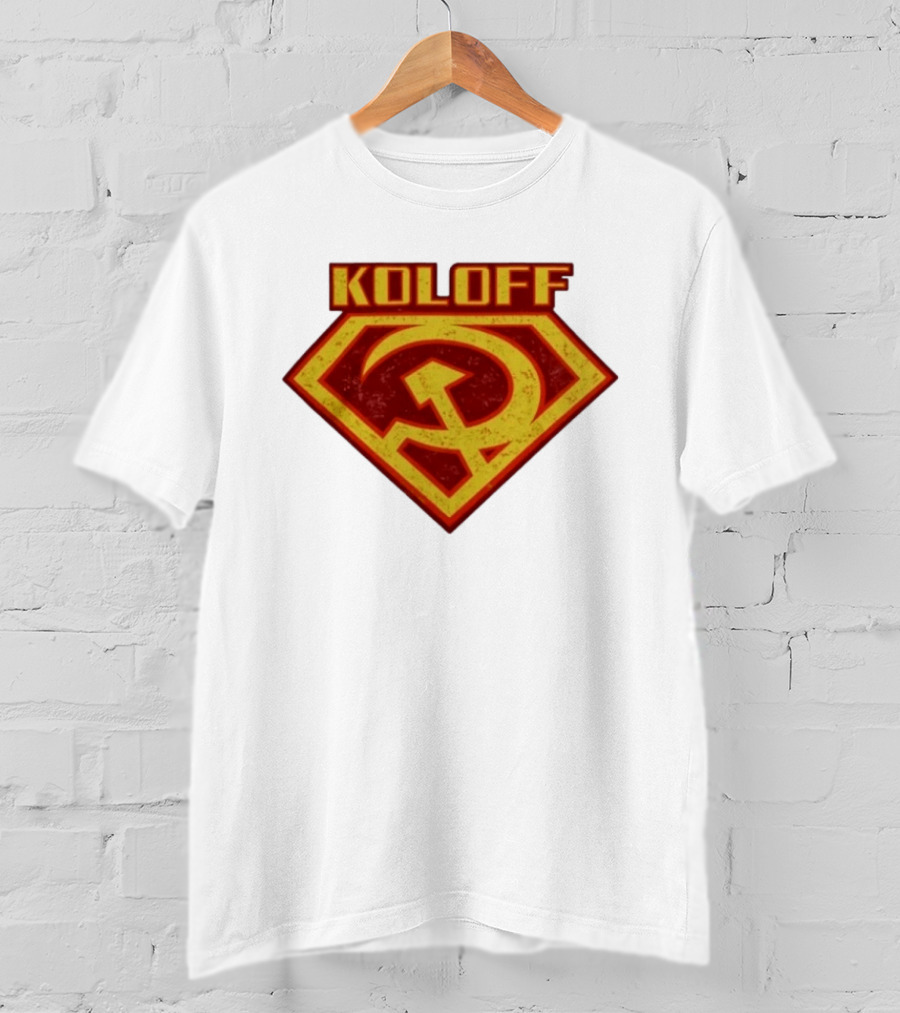 Koloff Hero With Hammer And Sickle Symbol Pro Wrestling Tees T-Shirt