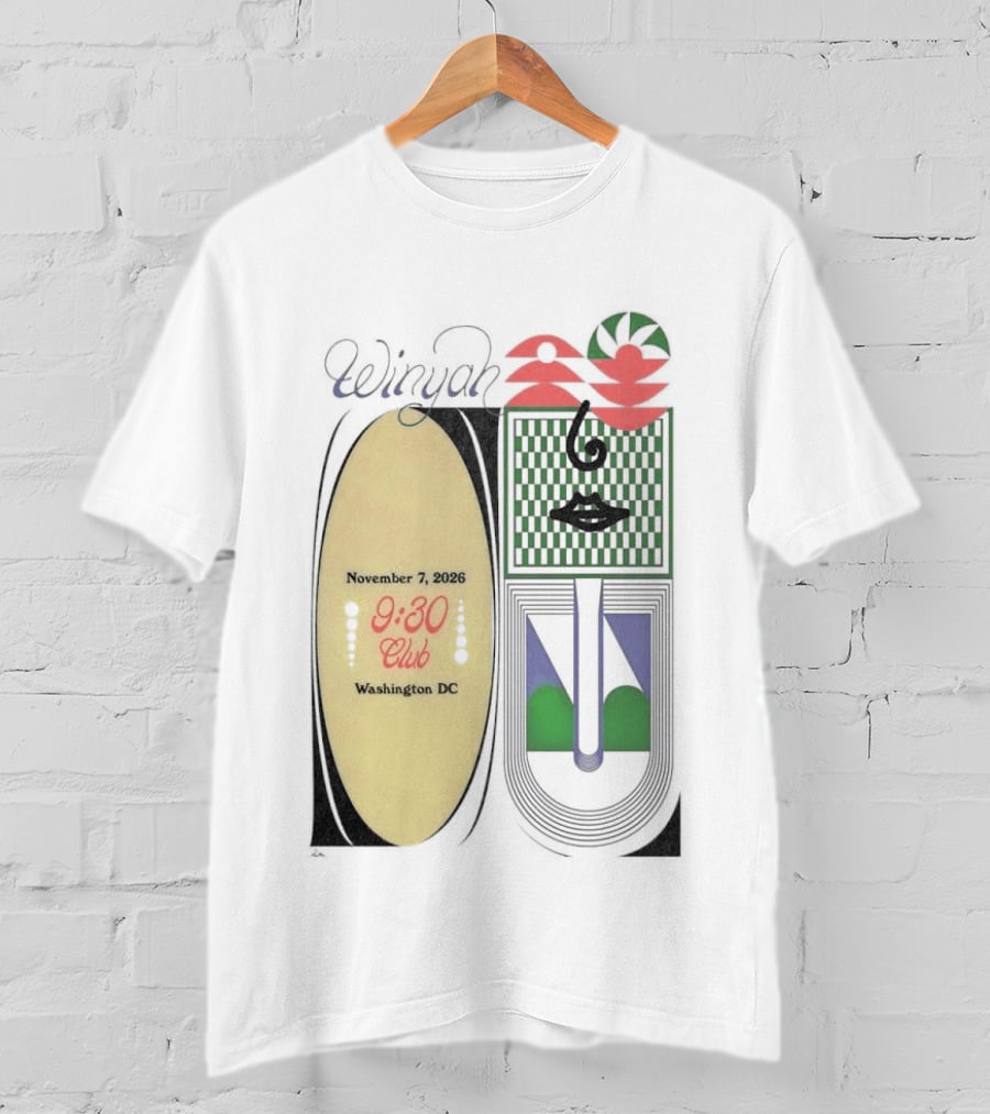 Winyah November 7 2026 9 30 Club Washington DC T-Shirt
