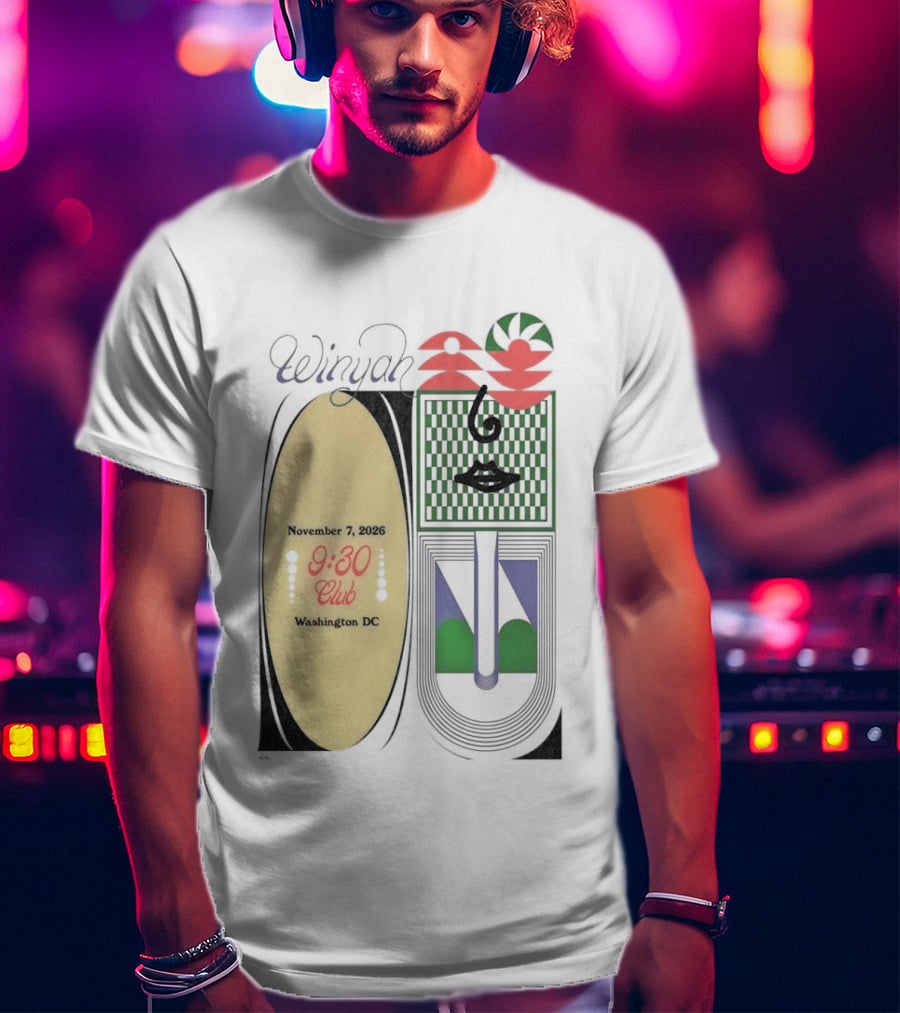 Winyah November 7 2026 9 30 Club Washington DC T-Shirt