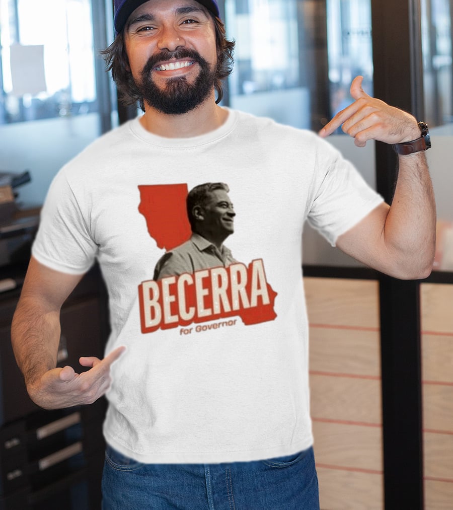Becerra For Governor Xavier Becerra Election Photo T-Shirt