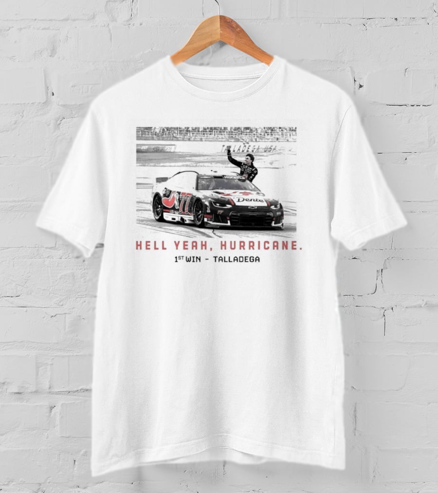 Carson Hocevar Hell Yeah Hurricane Talladega Win Number 42 Racing T-Shirt