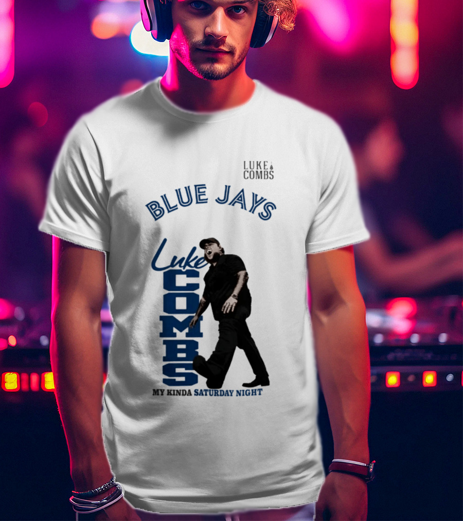 Blue Jays Luke Combs Saturday Night Toronto 2026 Tour Concert T-Shirt