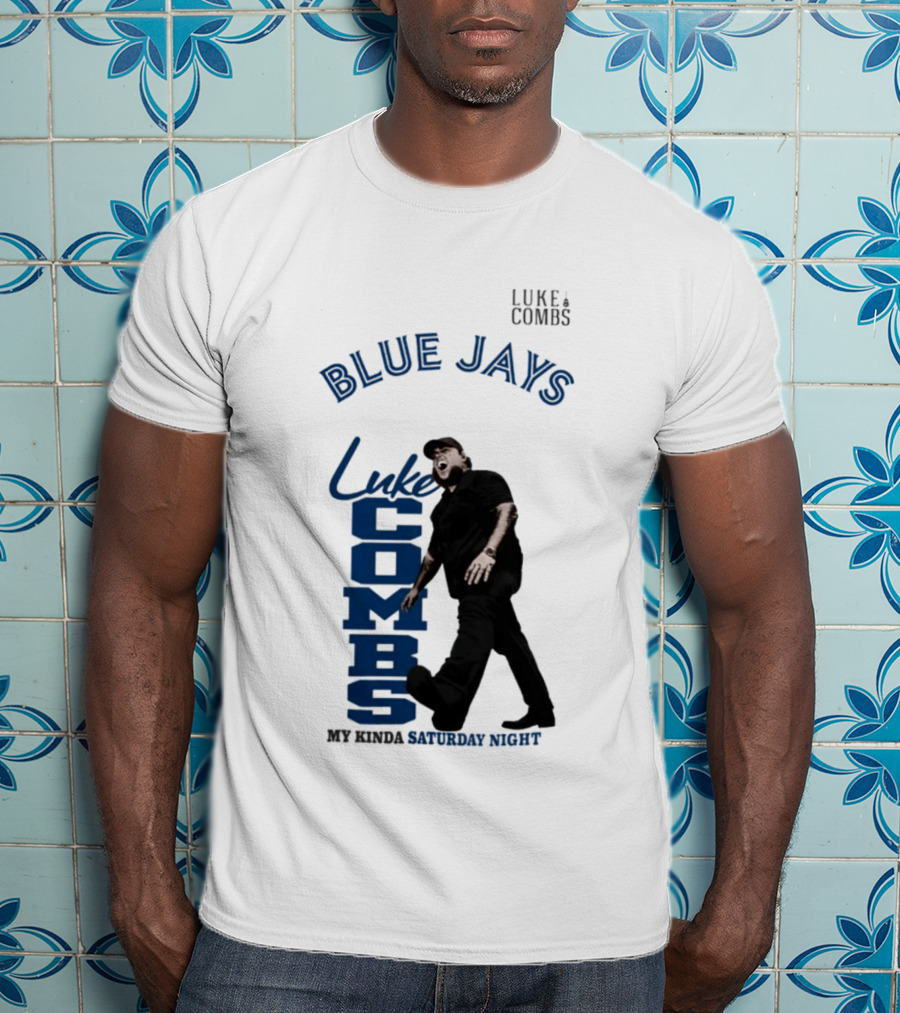 Blue Jays Luke Combs Saturday Night Toronto 2026 Tour Concert T-Shirt