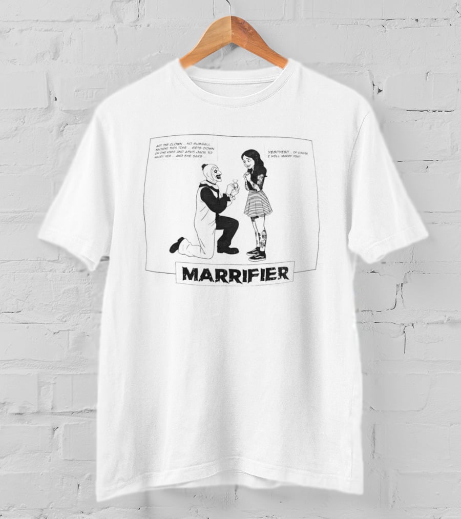 Marrifier X Terrifier Movie T-Shirt
