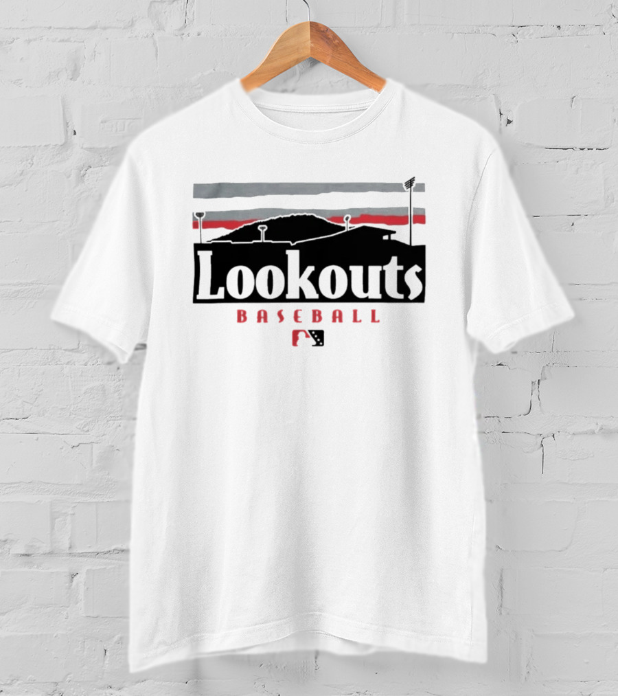 Chattanooga Lookouts Baseball Stadium Sky T-Shirt