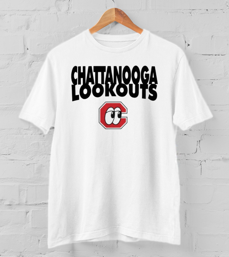 Chattanooga Lookouts Vintage Weathered Ring Spun Baseball T-Shirt
