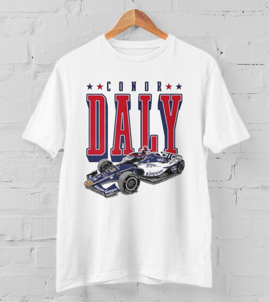 Conor Daly Kingspan 2026 Racing IndyCar T-Shirt