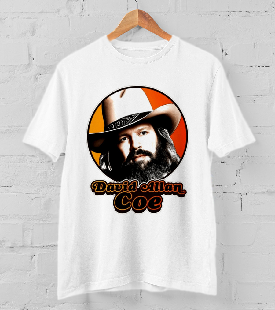 David Allan Coe Memories Legend RIP Cowboy Hat T-Shirt