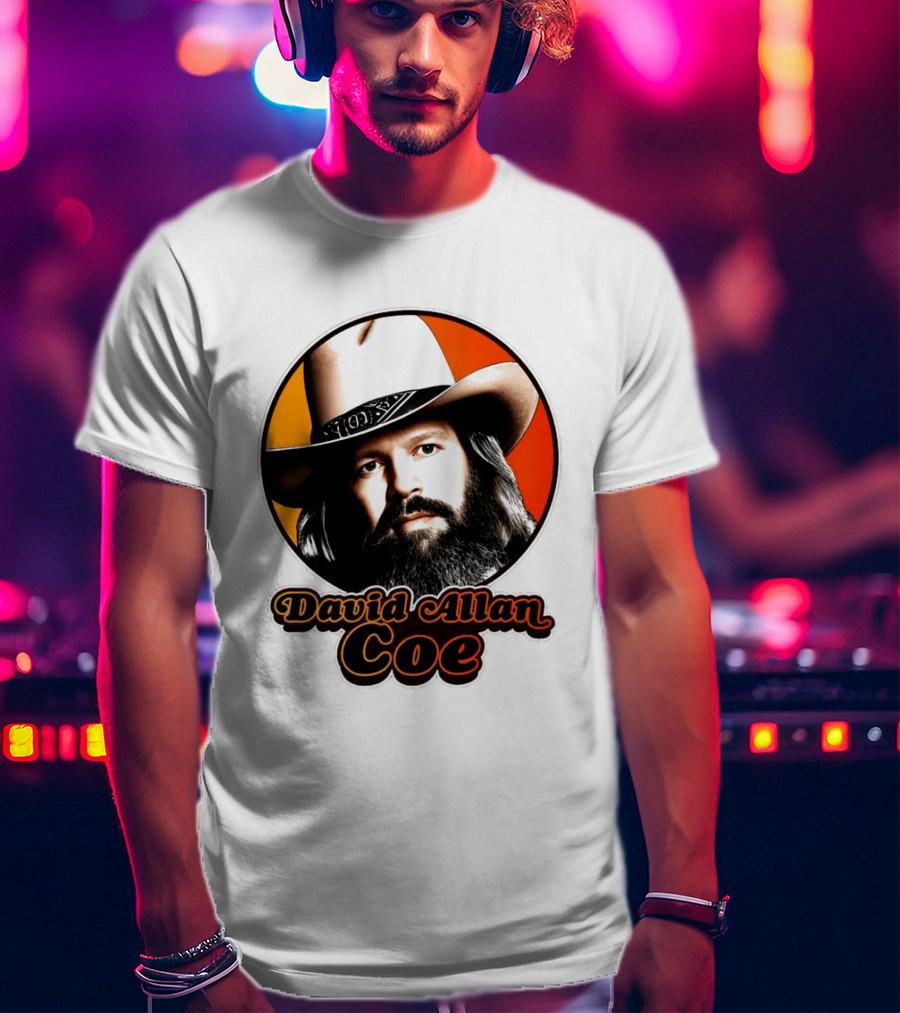 David Allan Coe Memories Legend RIP Cowboy Hat T-Shirt