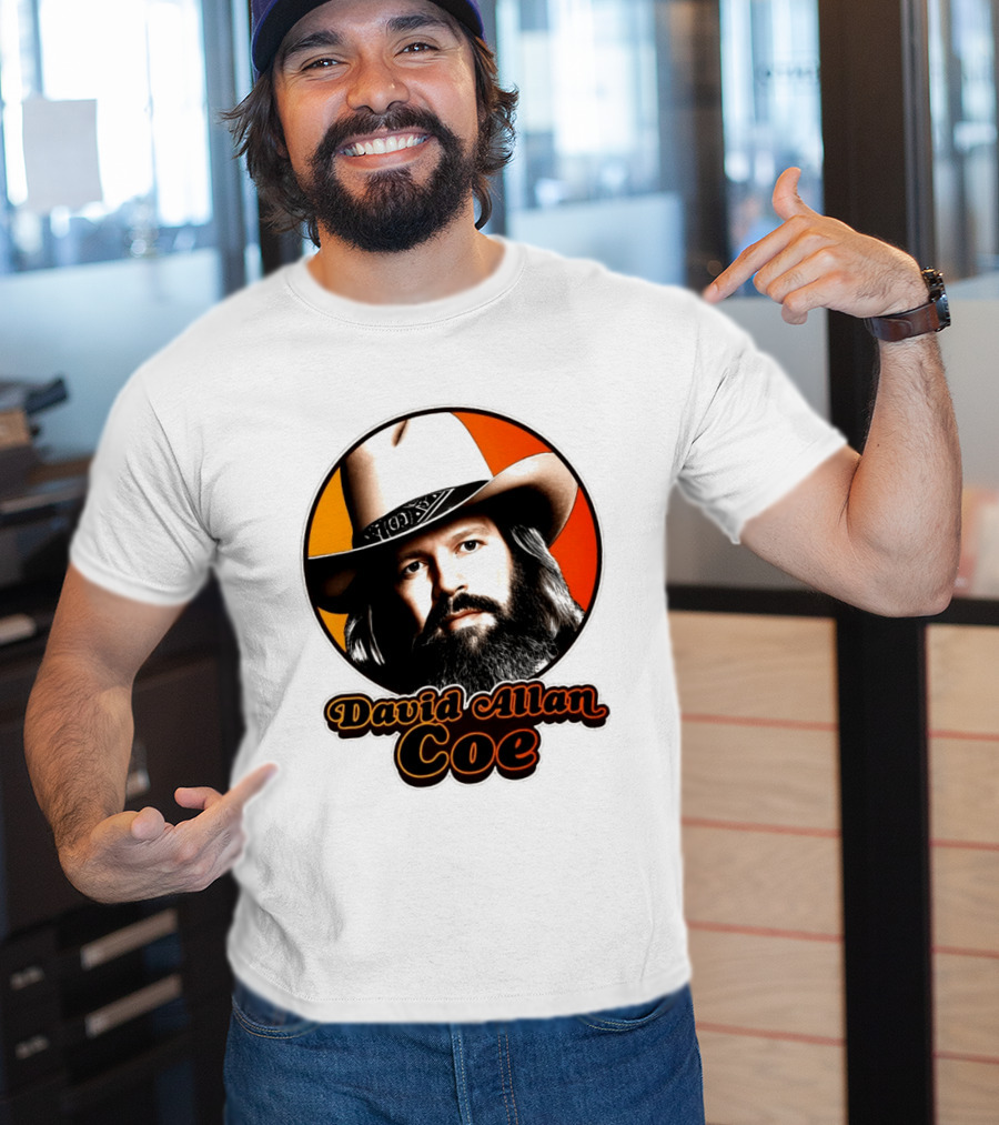 David Allan Coe Memories Legend RIP Cowboy Hat T-Shirt
