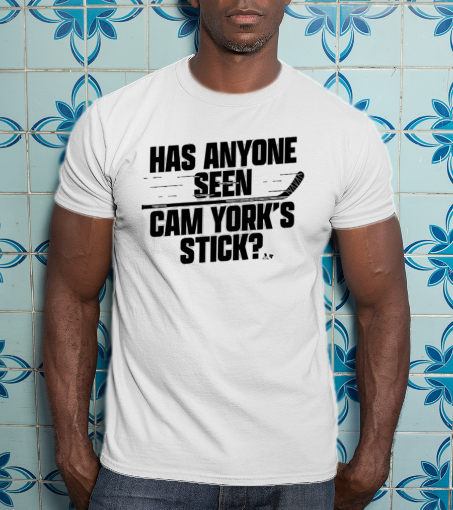 Has Anyone Seen Cam York's Stick Fun Hockey Question T-Shirt