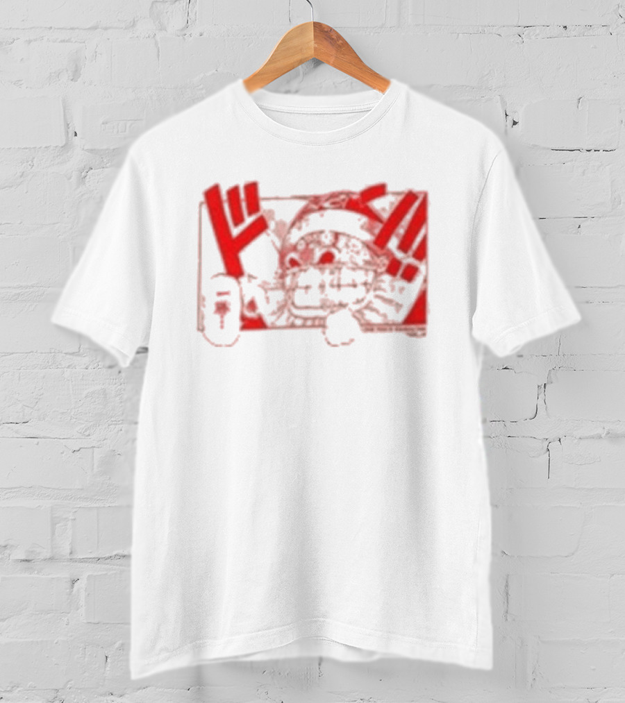 Shonen Jump One Piece Giants Story Luffy Iwara Kaizoku Anime Manga T-Shirt