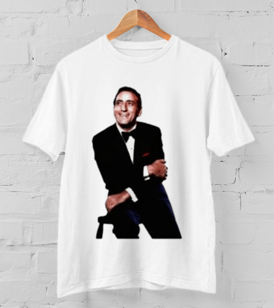 Tony Bennett The Way You Look Sitting Pose T-Shirt