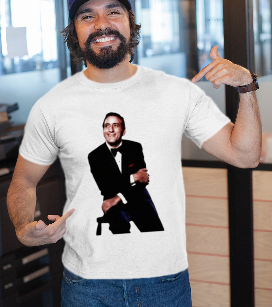 Tony Bennett The Way You Look Sitting Pose T-Shirt