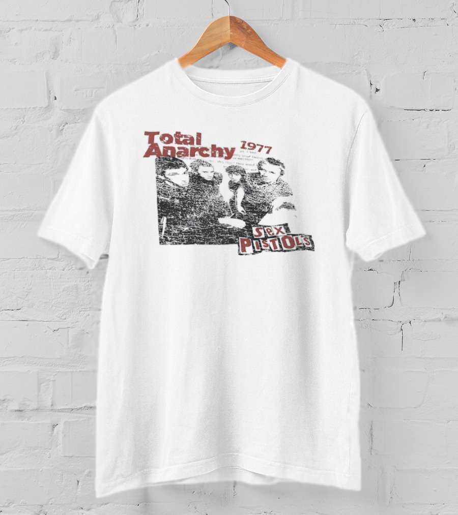 Total Anarchy 1977 Sex Pistols T-Shirt