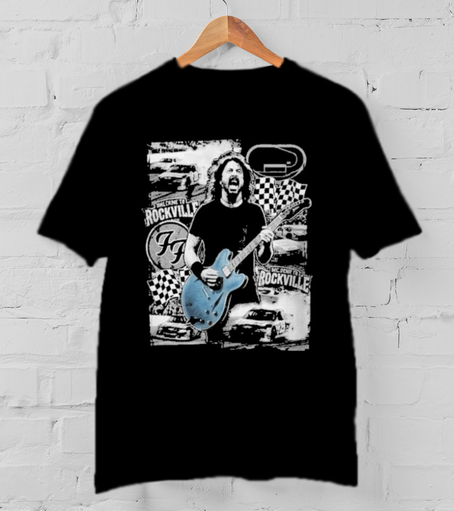 Foo Fighters Welcome To Rockville 2026 May 8 Daytona International Speedway NASCAR Daytona 500 T-Shirt