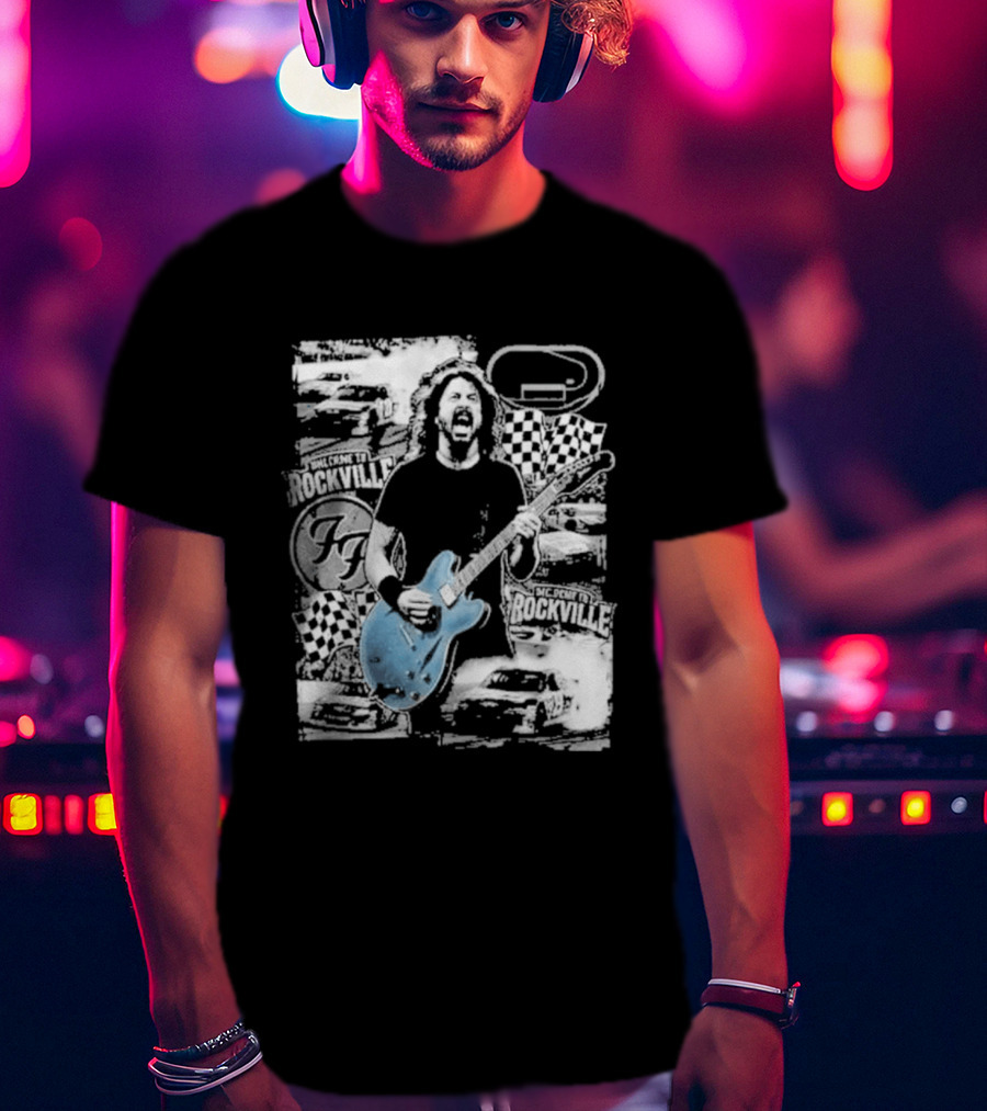 Foo Fighters Welcome To Rockville 2026 May 8 Daytona International Speedway NASCAR Daytona 500 T-Shirt