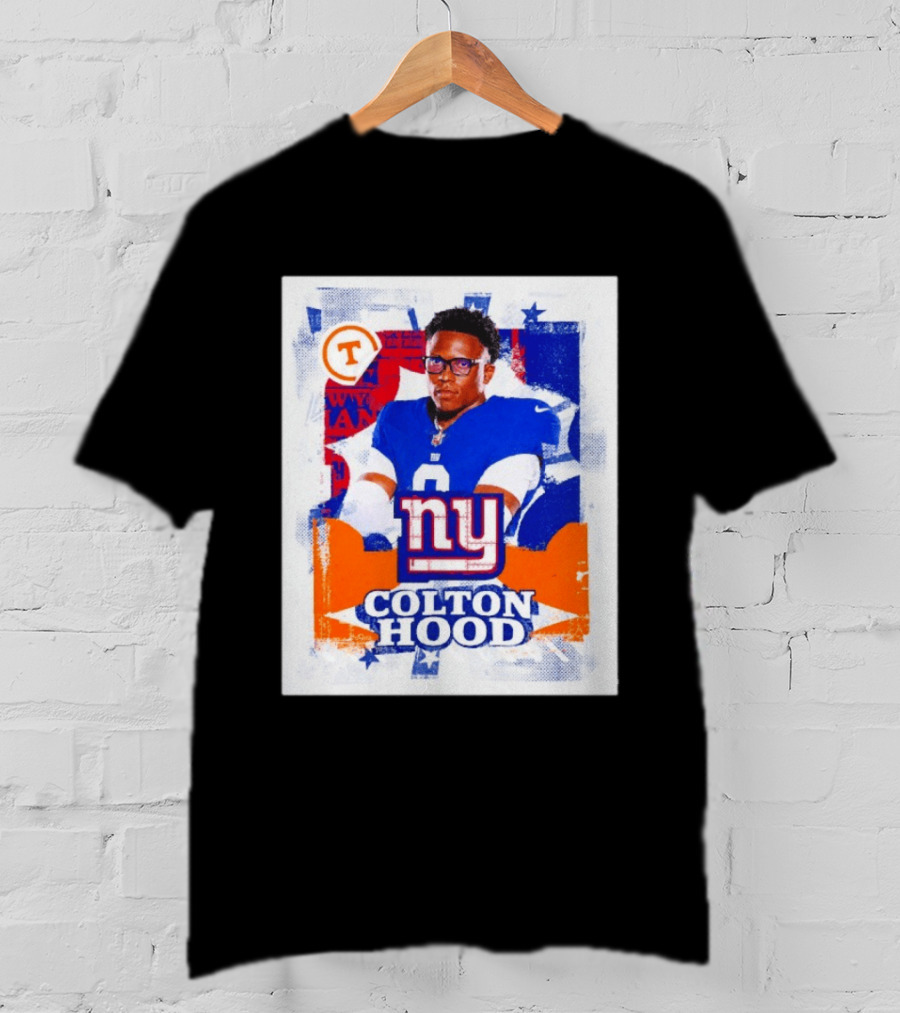 Colton Hood New York Giants 2026 Draft NY Giants Football T-Shirt