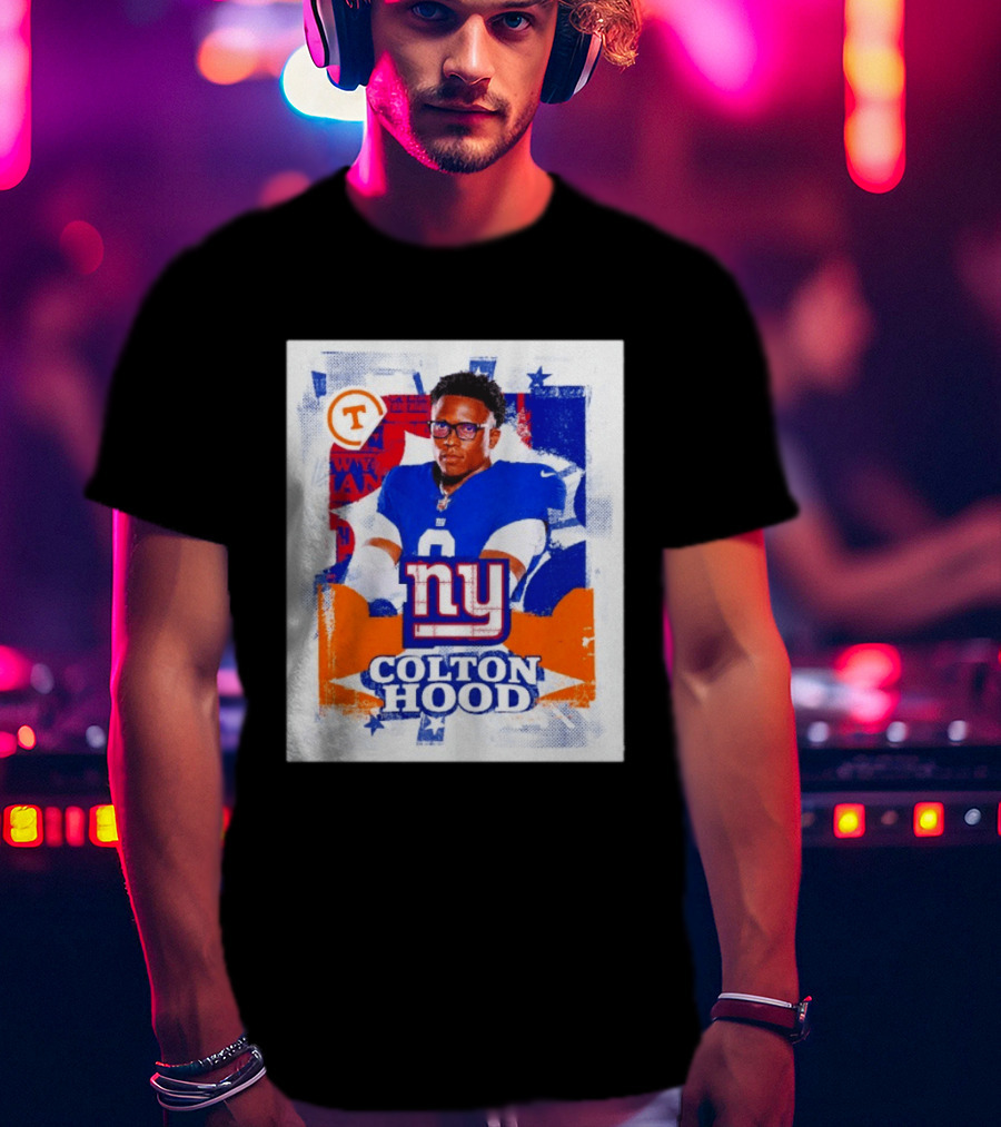 Colton Hood New York Giants 2026 Draft NY Giants Football T-Shirt