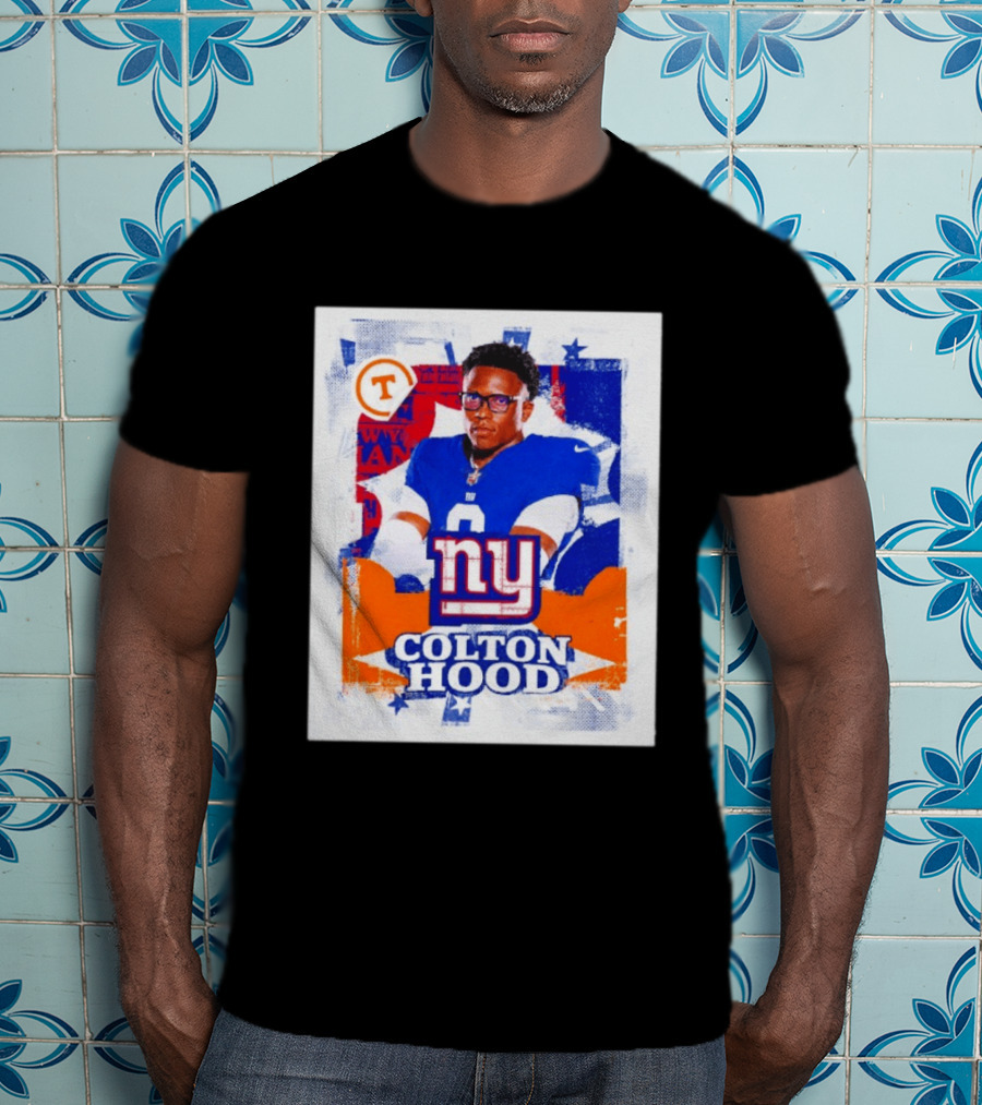 Colton Hood New York Giants 2026 Draft NY Giants Football T-Shirt