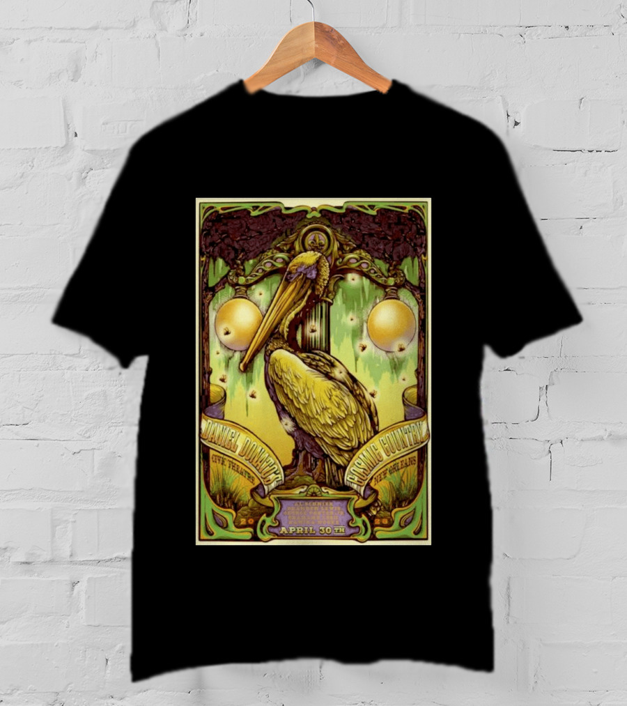 Daniel Donato's Cosmic Country Pelican Civic Theatre April 30 New Orleans 2026 T-Shirt