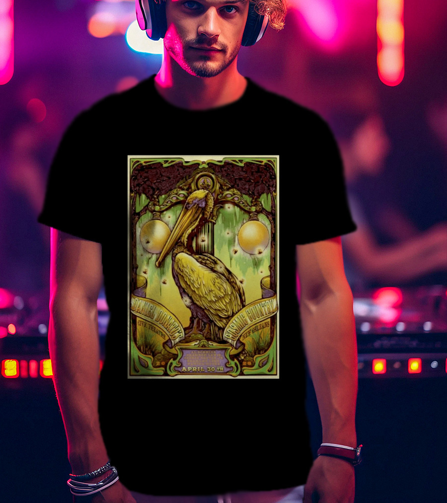 Daniel Donato's Cosmic Country Pelican Civic Theatre April 30 New Orleans 2026 T-Shirt