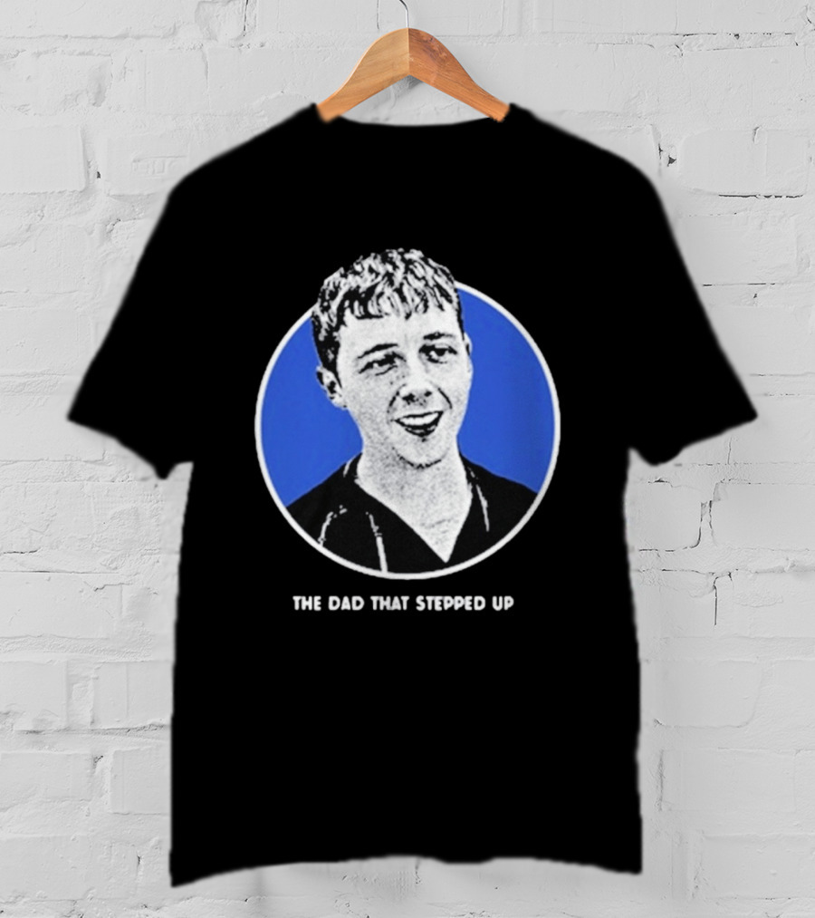 Huckleberry Finn The Dad That Stepped Up Vintage Style Circle T-Shirt