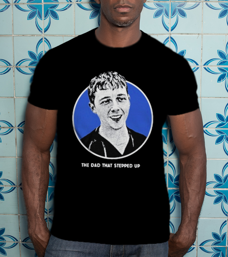 Huckleberry Finn The Dad That Stepped Up Vintage Style Circle T-Shirt