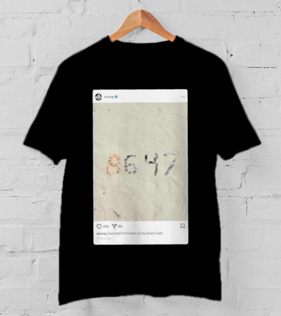 Comey Cool Shell Formation 8647 Beach Walk T-Shirt