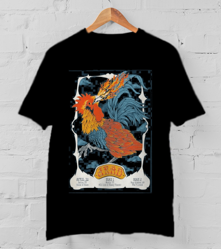 Joe Russo's Almost Dead Rooster Tour April 30 Dallas 2026 House Of Blues T-Shirt