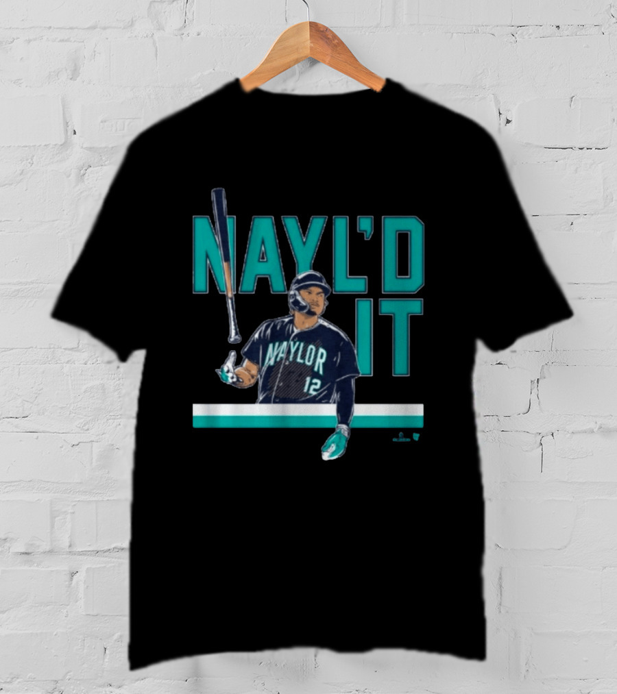 Josh Naylor Nayl'd It Bat Flip Baseball Player Number 12 T-Shirt