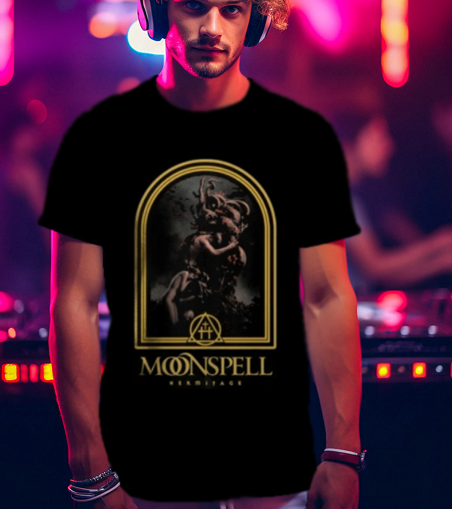 Moonspell Hermitage Gothic Art Symbolism T-Shirt