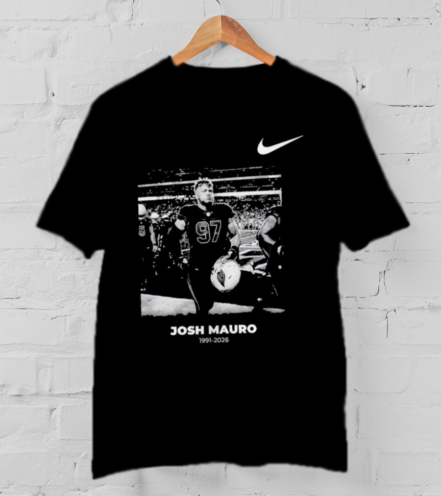 Nike Tribute Josh Mauro 1991 2026 Thank You For Memory T-Shirt