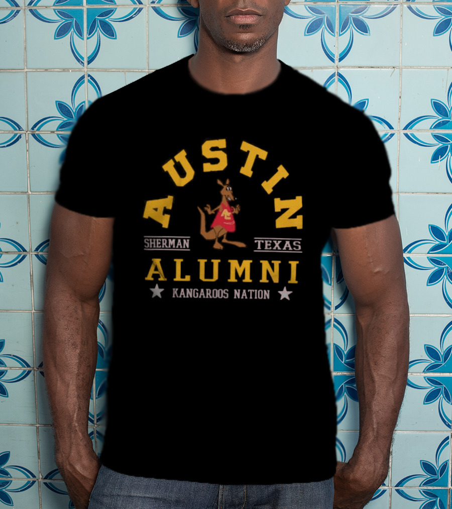 Austin Sherman Texas Alumni Kangaroos Nation T-Shirt
