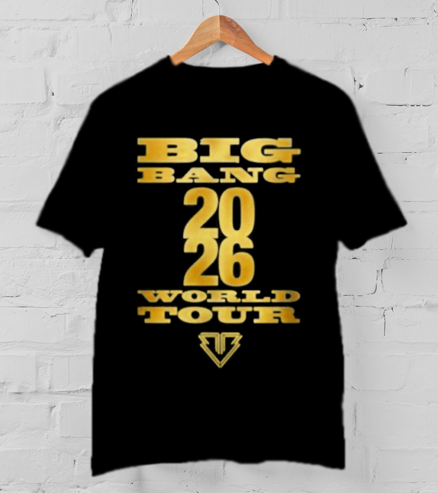 Big Bang 2026 World Tour Anniversary Original 20th T-Shirt