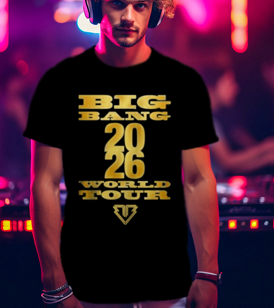 Big Bang 2026 World Tour Anniversary Original 20th T-Shirt