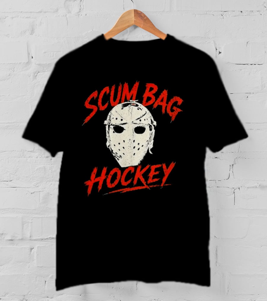 Philadelphia Flyers Scum Bag Hockey Mask T-Shirt