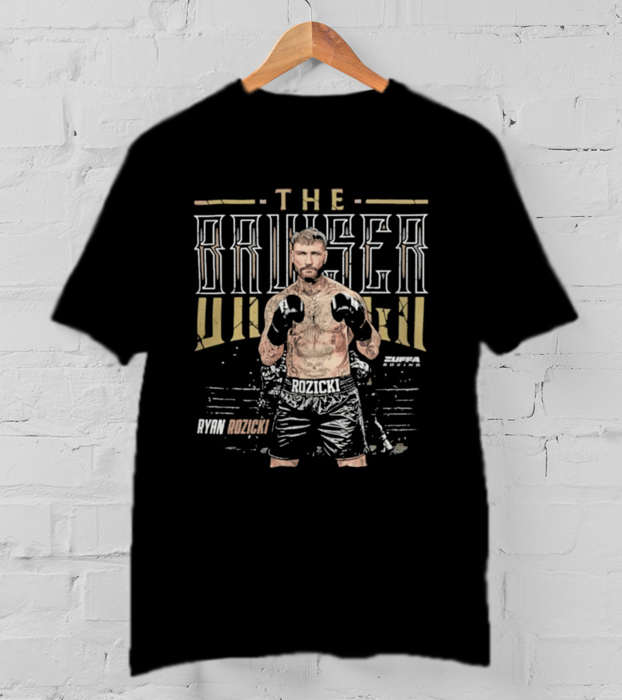 Ryan Rozicki The Bruiser Boxing Champion Determination T-Shirt