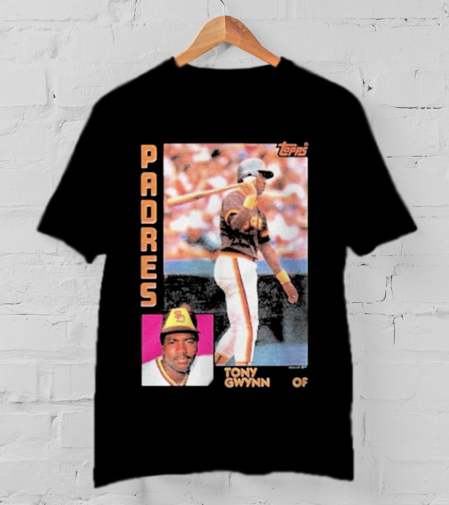 San Diego Padres Tony Gwynn 2026 Topps Baseball Card T-Shirt