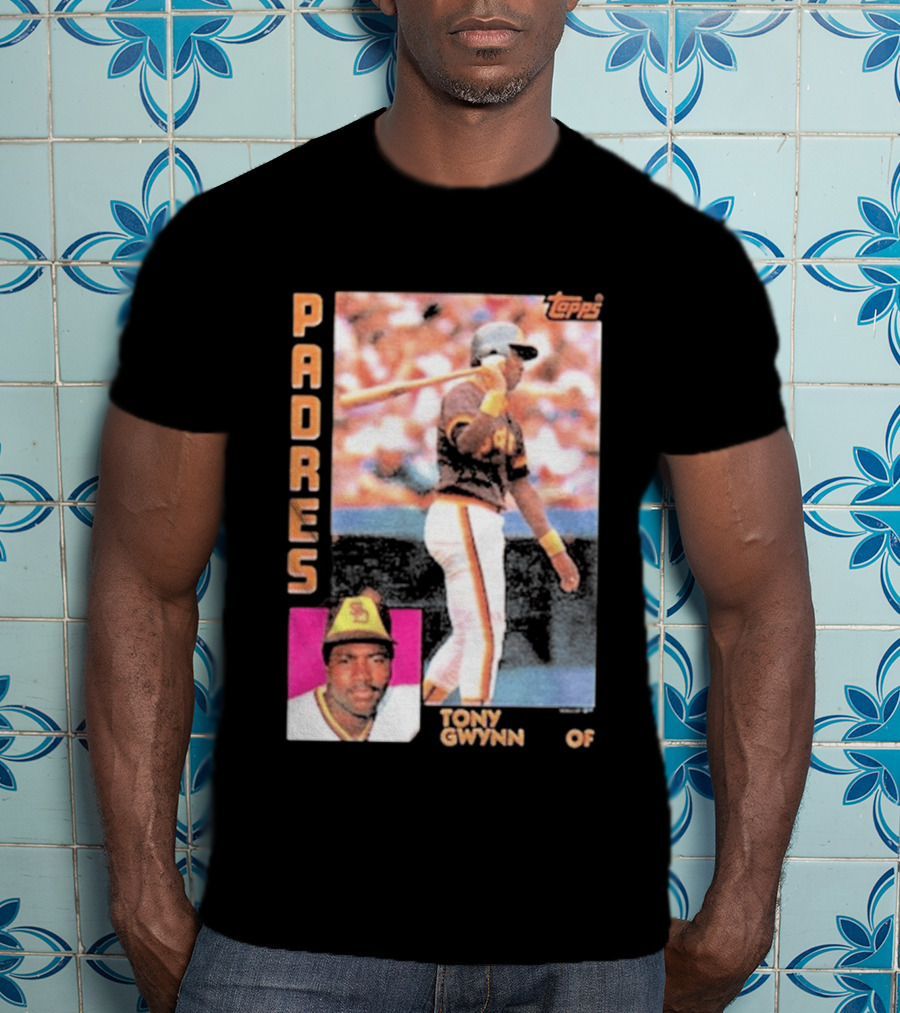 San Diego Padres Tony Gwynn 2026 Topps Baseball Card T-Shirt