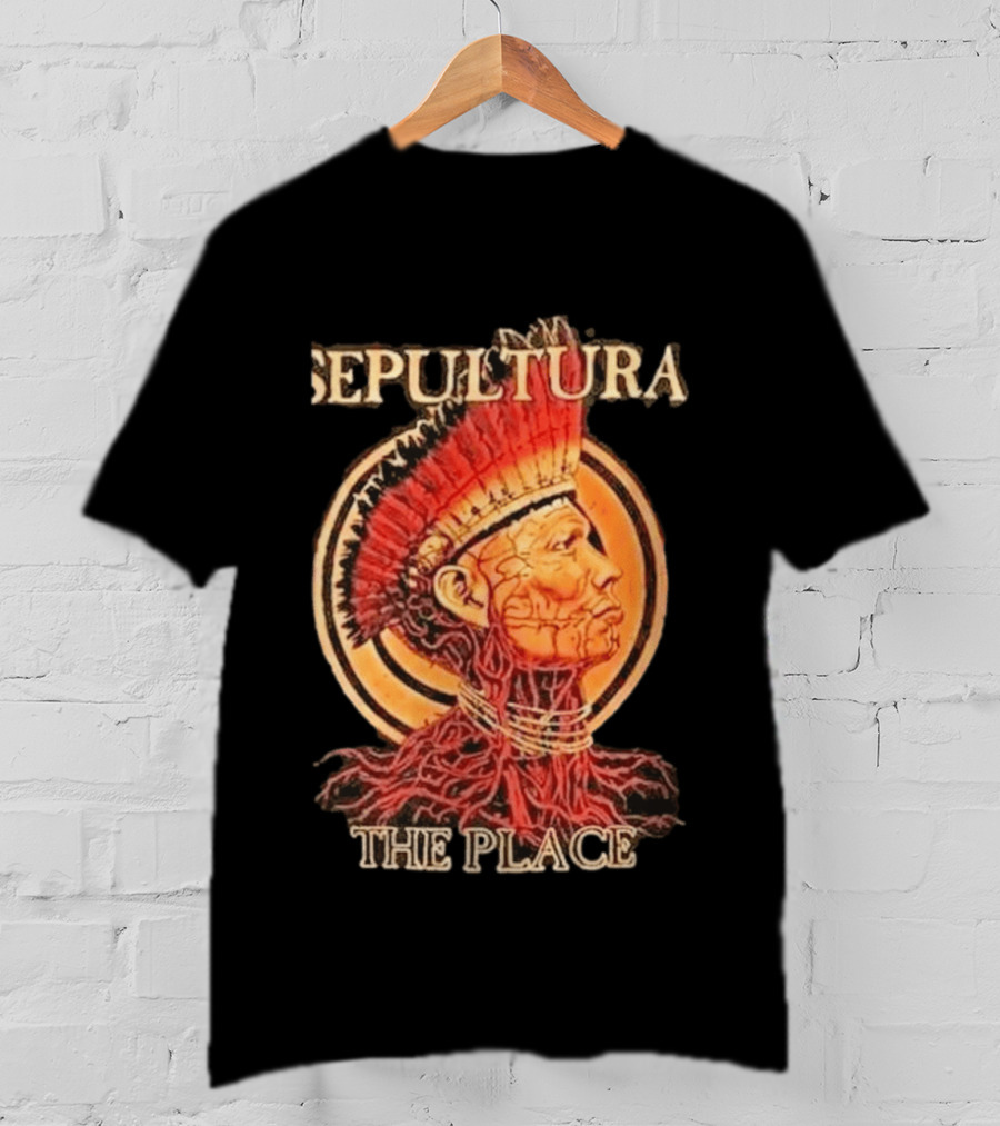 Sepultura Final North American Tour Celebrating Life Through Death 2026 Wellmont Theater Montclair NJ April 29 Roots Bloody Roots The Place T-Shirt
