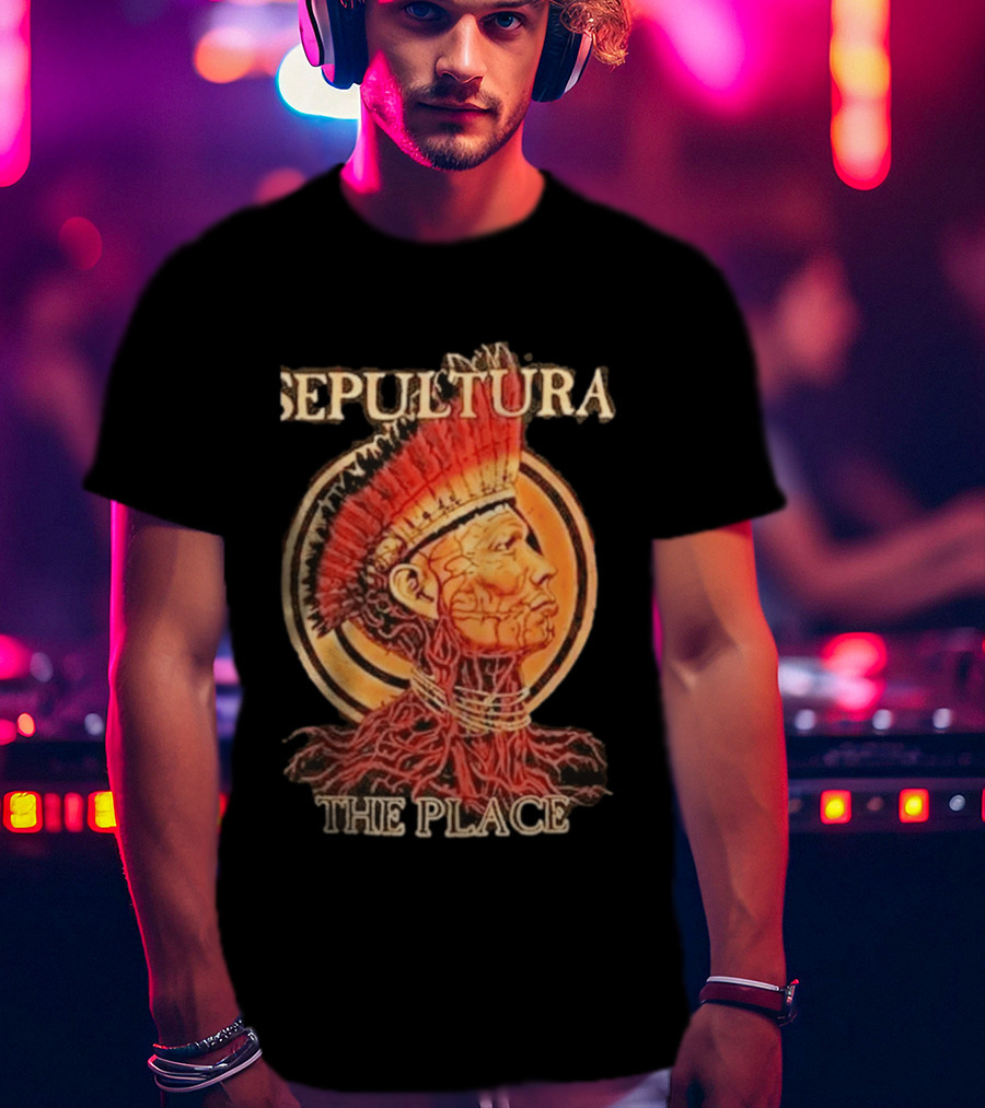 Sepultura Final North American Tour Celebrating Life Through Death 2026 Wellmont Theater Montclair NJ April 29 Roots Bloody Roots The Place T-Shirt