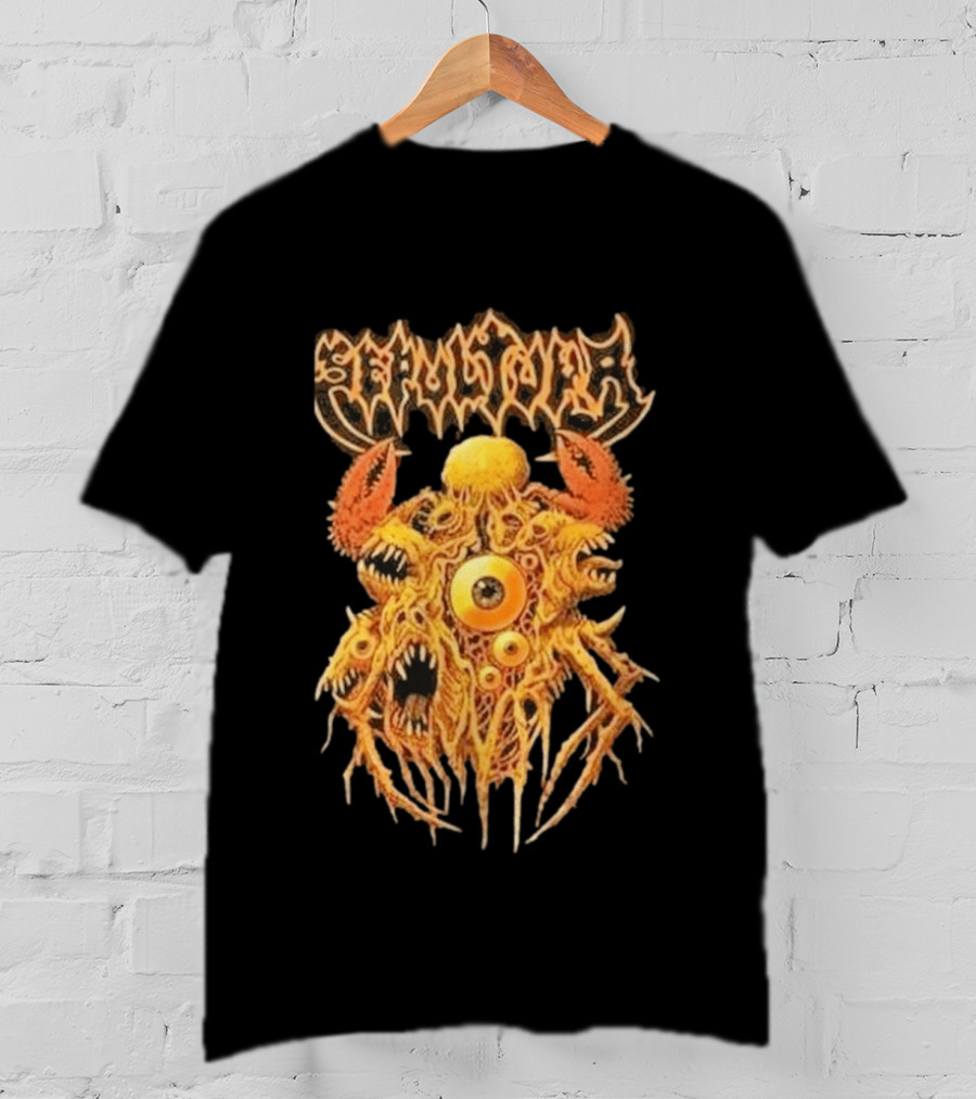 Sepultura Celebrating Life Through Death Tour 2026 Wellmont Theater Montclair NJ April 29 Monster T-Shirt