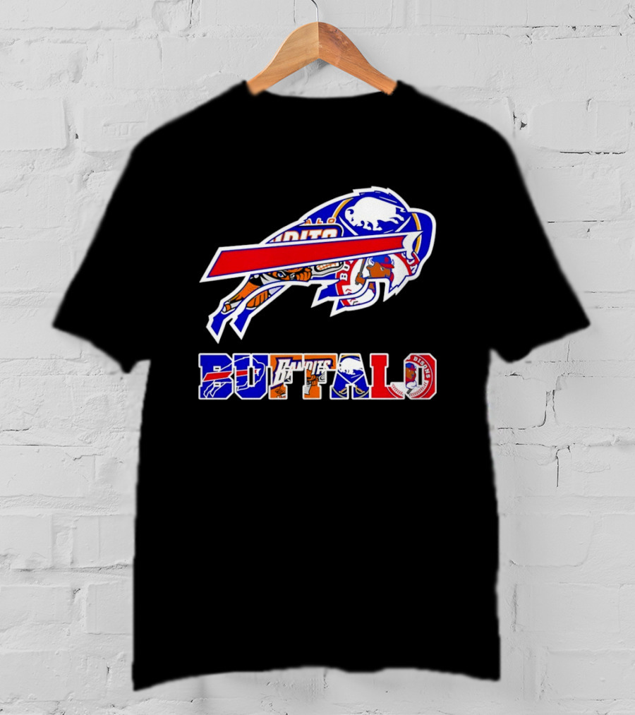 Several Buffalo Bills And New York Teams T-Shirt
