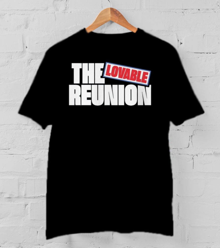The Lovable Reunion Classic 80s T-Shirt