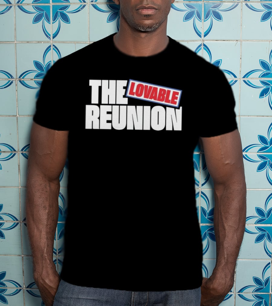 The Lovable Reunion Classic 80s T-Shirt