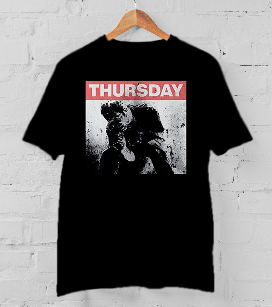 Thursday Sitting Alone In The Dark Of The Stadium Grunge T-Shirt