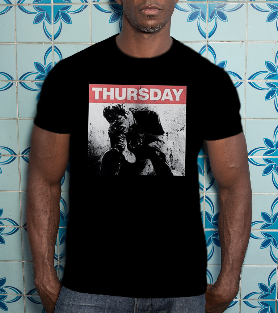 Thursday Sitting Alone In The Dark Of The Stadium Grunge T-Shirt
