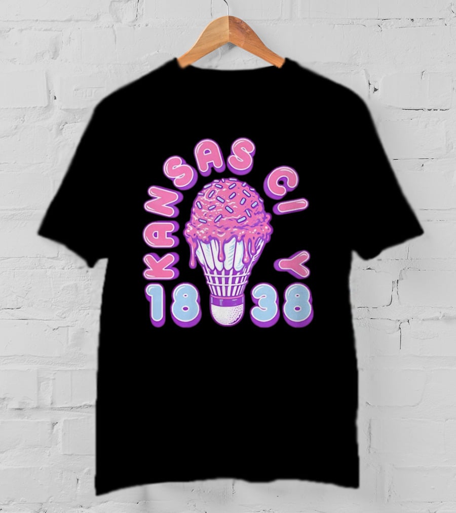 Kansas City Ice Cream 1838 Where I'm From T-Shirt
